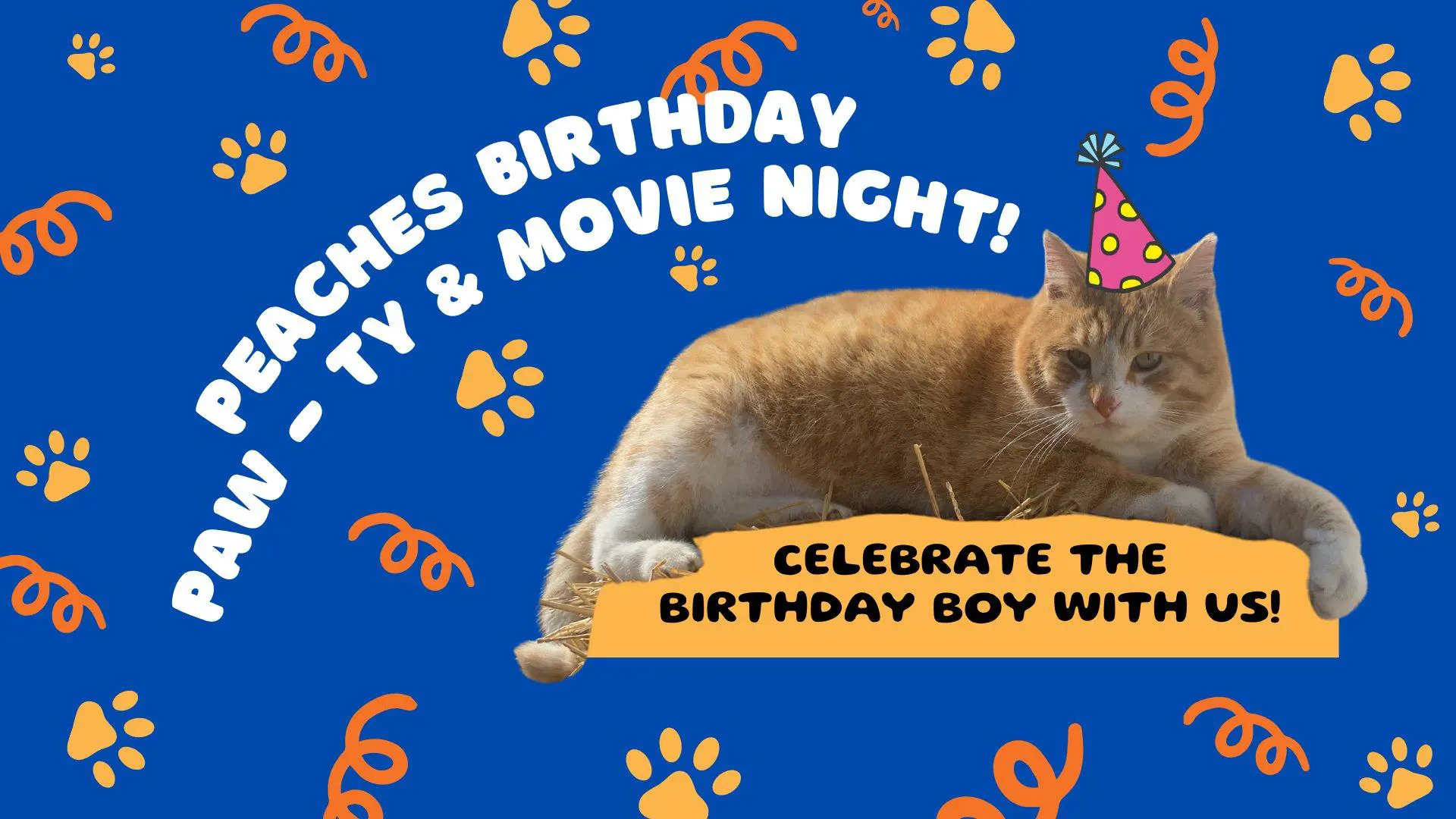 Peaches Birthday Paw-ty!
