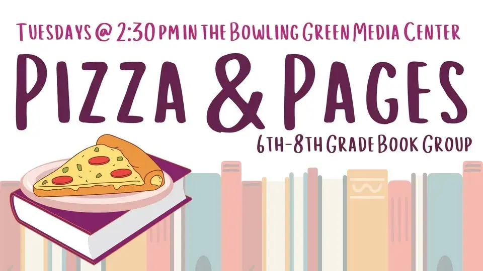 Pizza and Pages Middle School Book Group