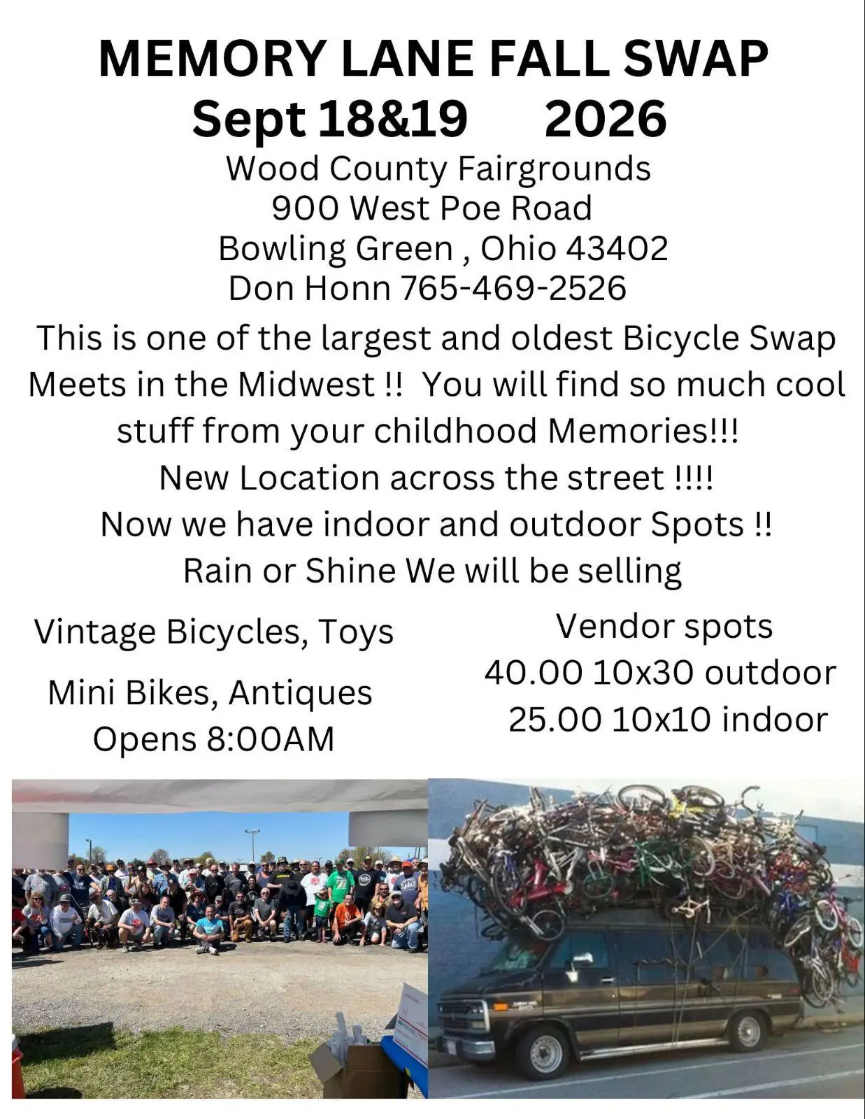 Memory Lane Fall Bicycle Swap
