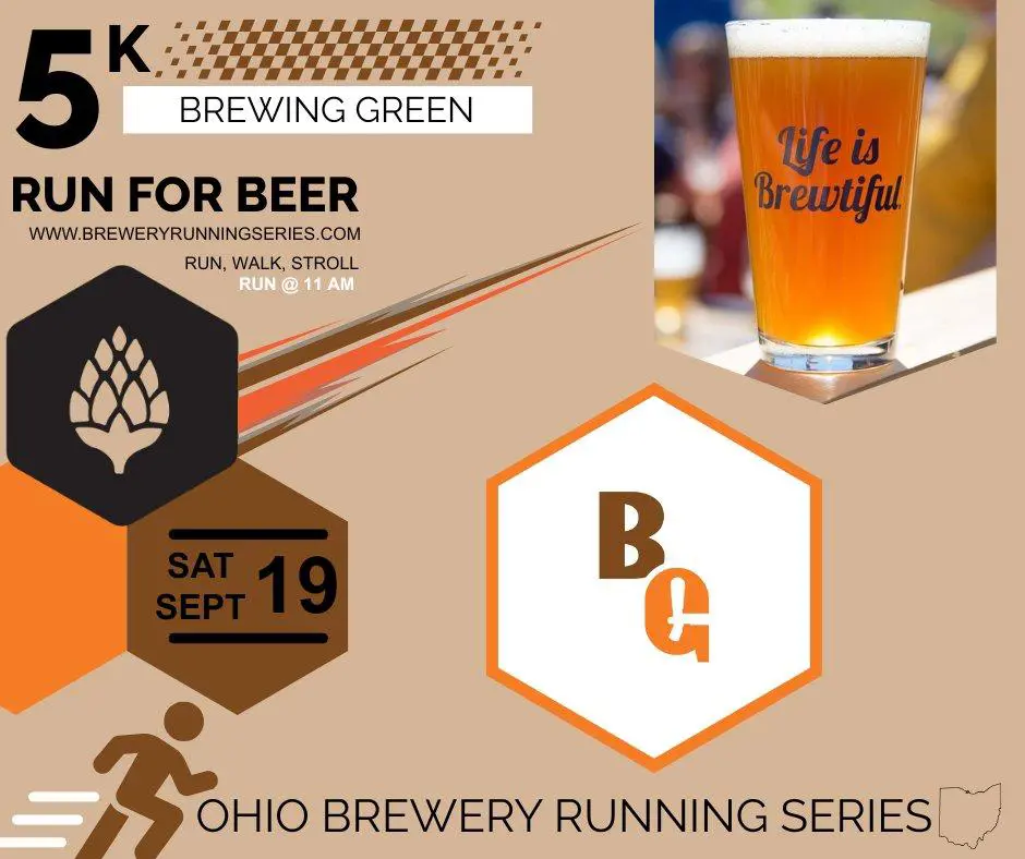 5K Beer Run/Walk x Brewing Green | Ohio Brewery Running Series 2026