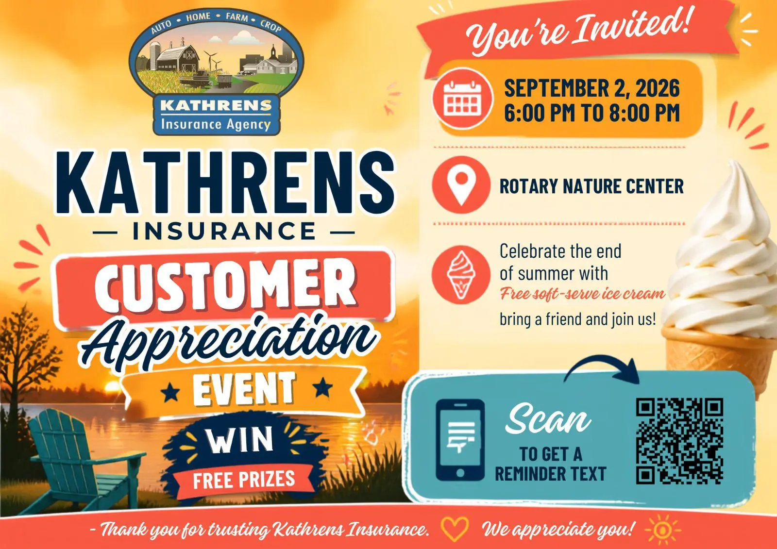Kathrens Insurance Customer Appreciation Event