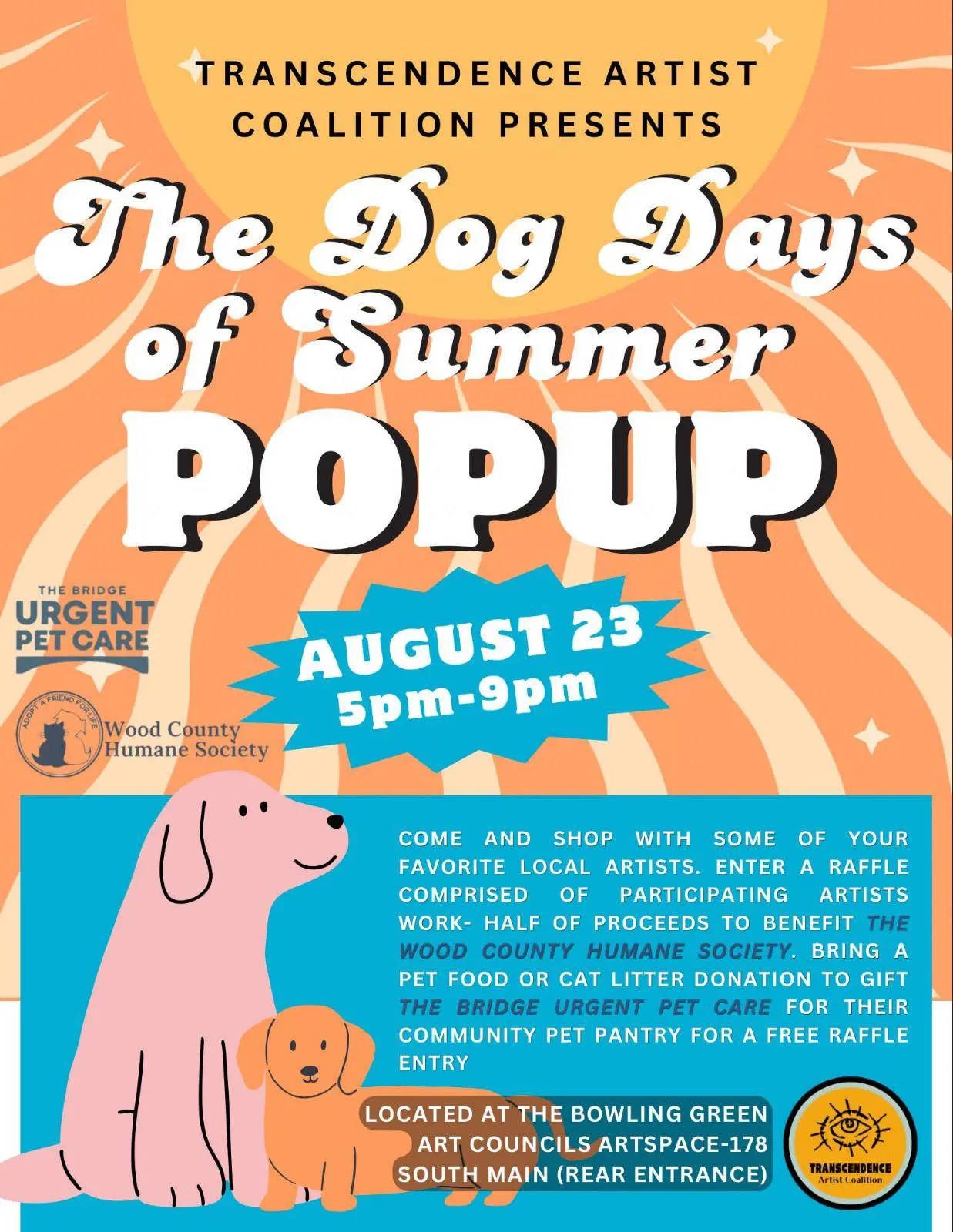 The Dog Days of Summer Popup Art Show