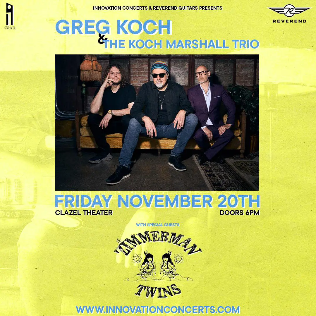 Greg Koch & The Koch Marshall Trio