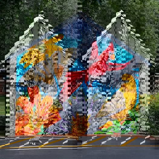 Wood Co Museum Mural